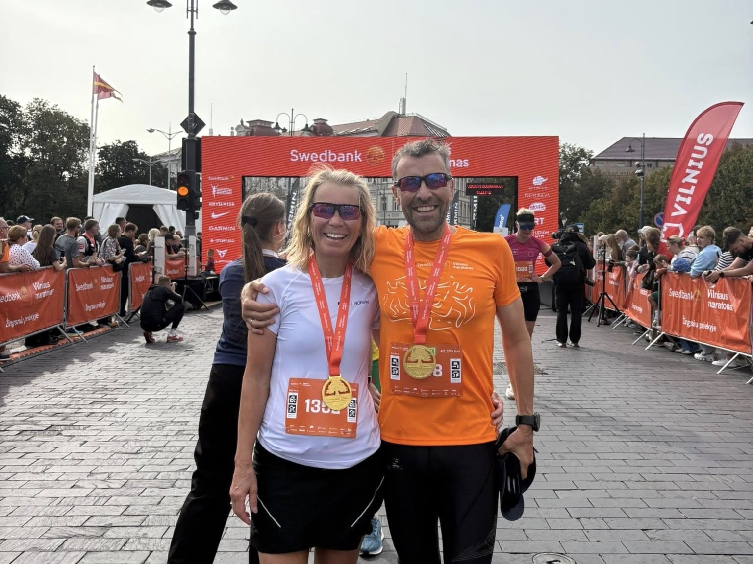 Torunn Tofteng beste norske kvinne i Vilnius Marathon, tre fra klubben deltok.